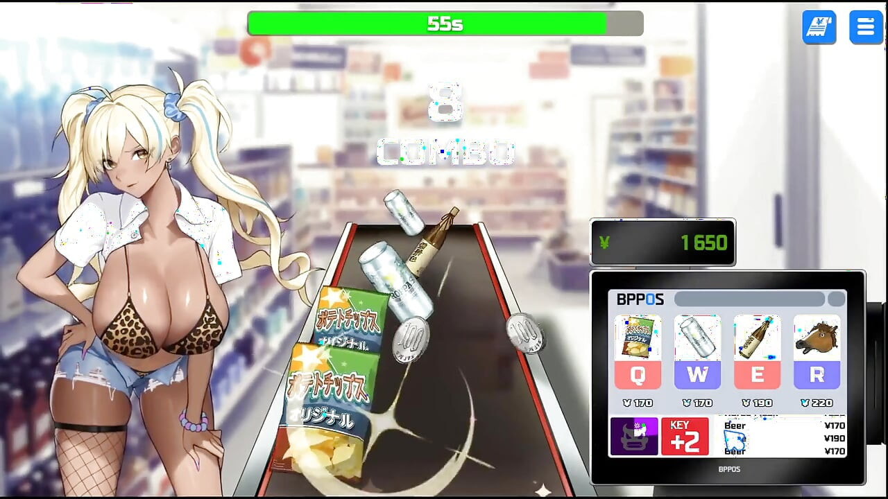 Body Pay Hentai Game Ep.2 BDSM και να την δαμάσει με ένα λουρί!