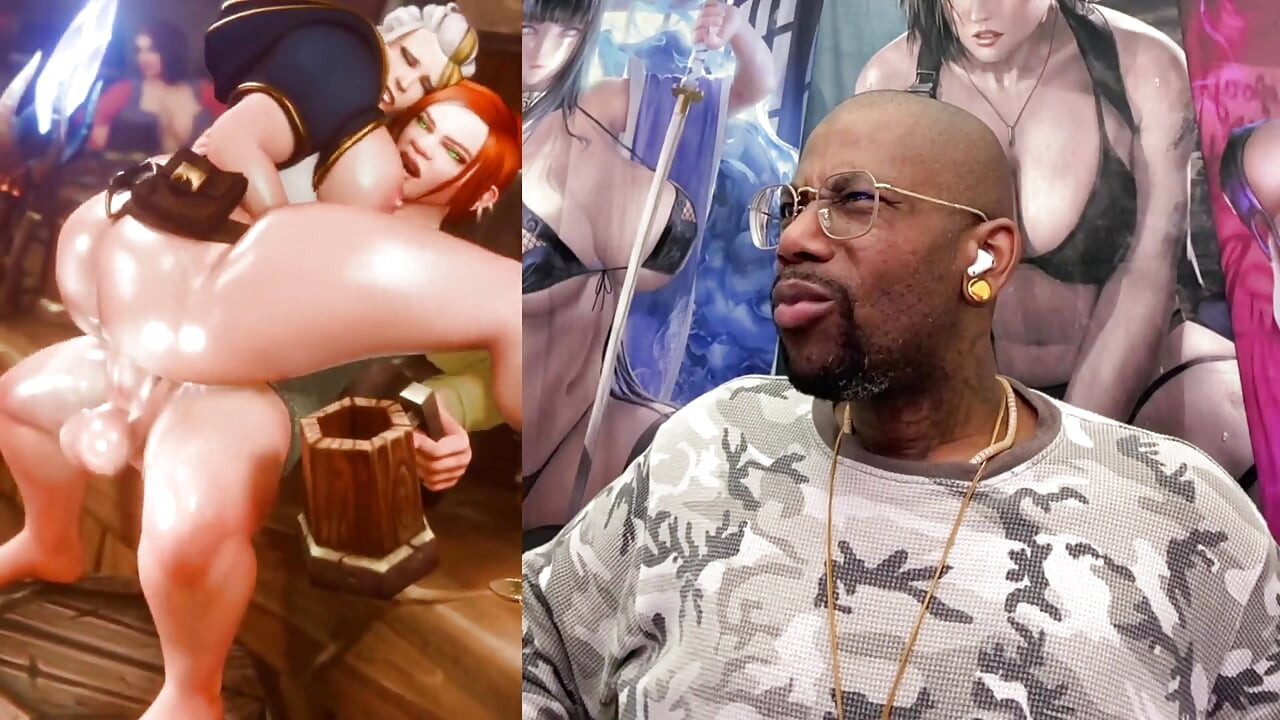 ワールド・オブ・ウォークラフト トランスジェンダーの小人女性がビッチの中でセックスし射精、トランスジェンダーのウィドウメイカーがチクで太ったアスを犯す D.va