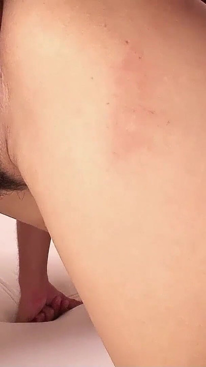 Key moment from "Cute Japanese Teen have intense Kissing and Creampie Sex in uncensored JAV"