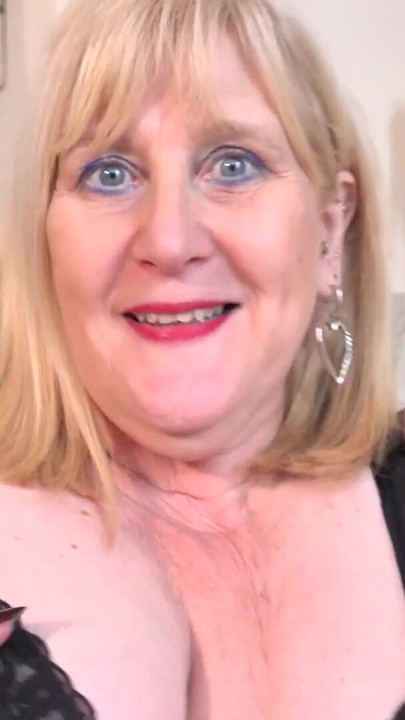 AuntJudysXXX - Your Hot Date with Busty Hairy Mature BBW Catherine Can | Clip 1