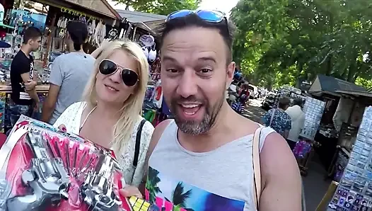 German couple traveling and having fuck-fun no matter is that place sex ...