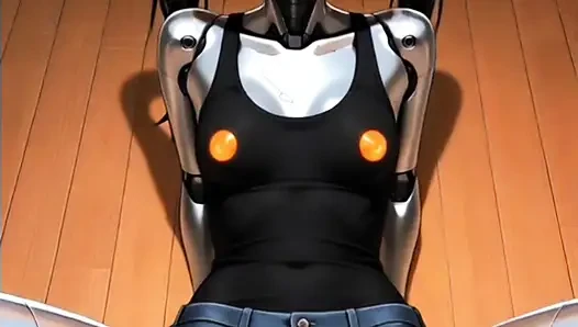 Hentai anime - Robot girl like a real woman