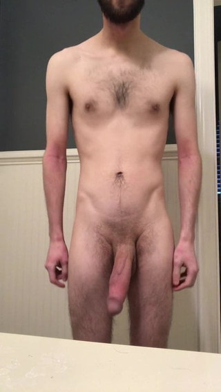 Skinny and hung