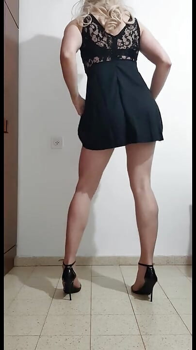 Seksi sarışın travesti