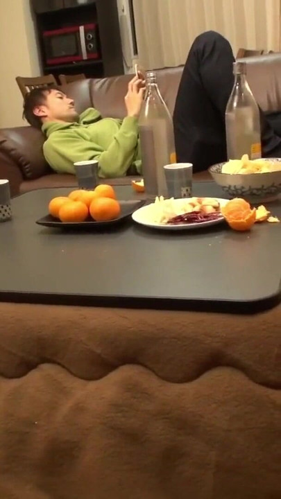 A new discovery that you can see as much of their underwear as you like while they're in the kotatsu! 2 | Clip 2