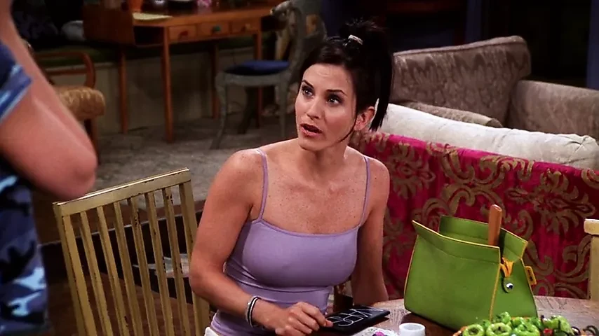 Courteney Cox 紧身上衣和乳头