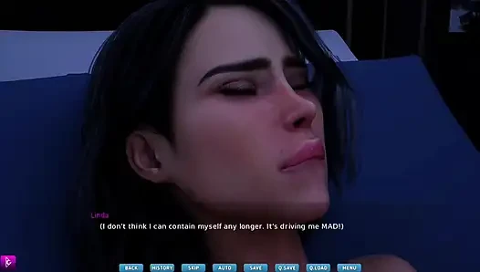 Mükemmel vücutlu seksi kadın sonunda ezdiğiyle sakin bir vakit geçiriyor - gameplay part 3