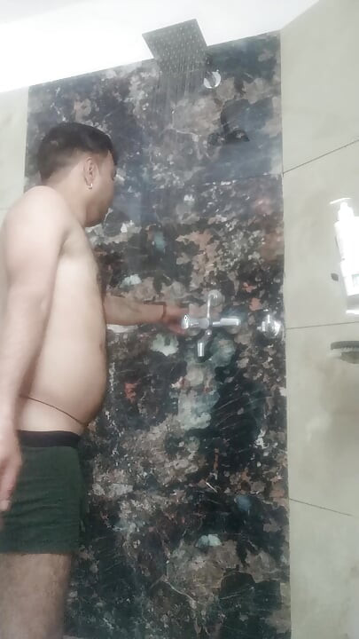 Policial indiano em pleno humor masti