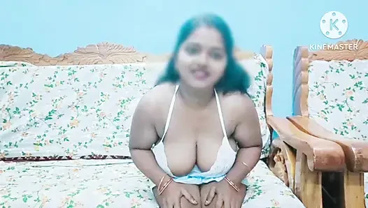 Horny girl seducing by dirty talk and masturbating her pussy - tamil erotic video