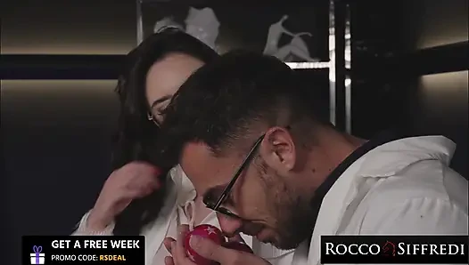 ROCCO SIFFREDI - geile Ärzte besinnen kollegin bei der arbeit anal