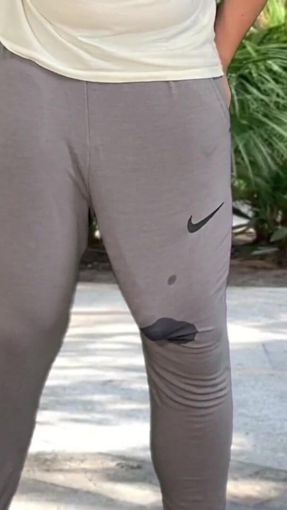 Unforgettable moment from "Monster cock in grey sweatpants public flash cum"