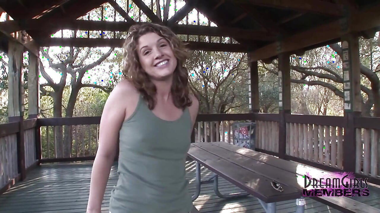 Smoking Hot Corey Flashes It All in a Park