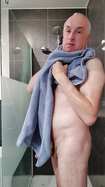 Spraying in the shower