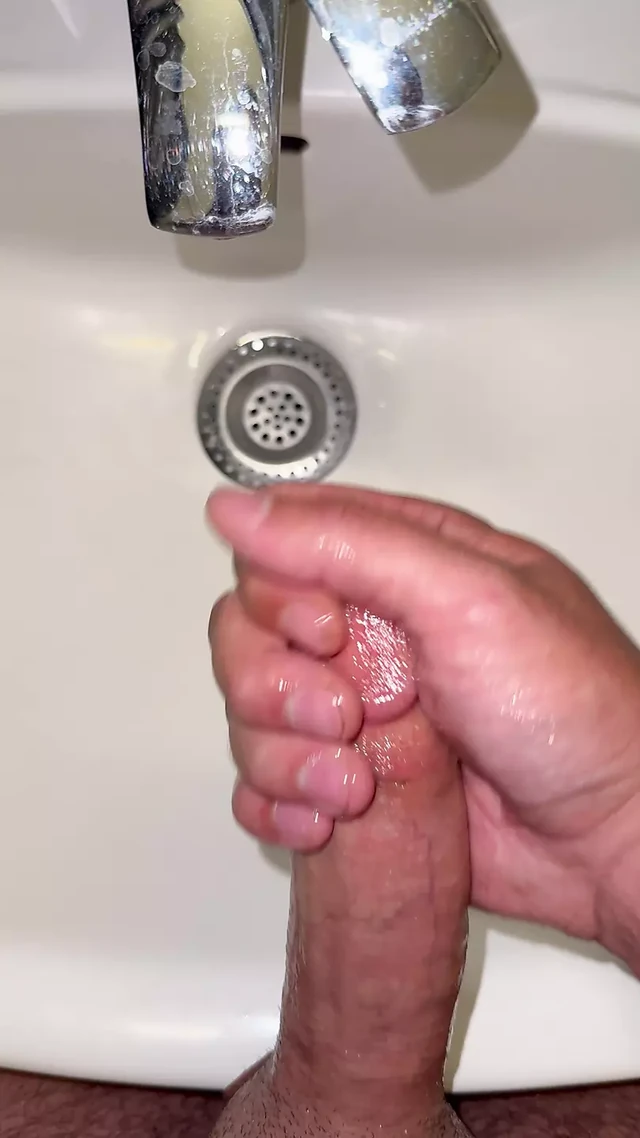 Handjob with cumshot ASMR