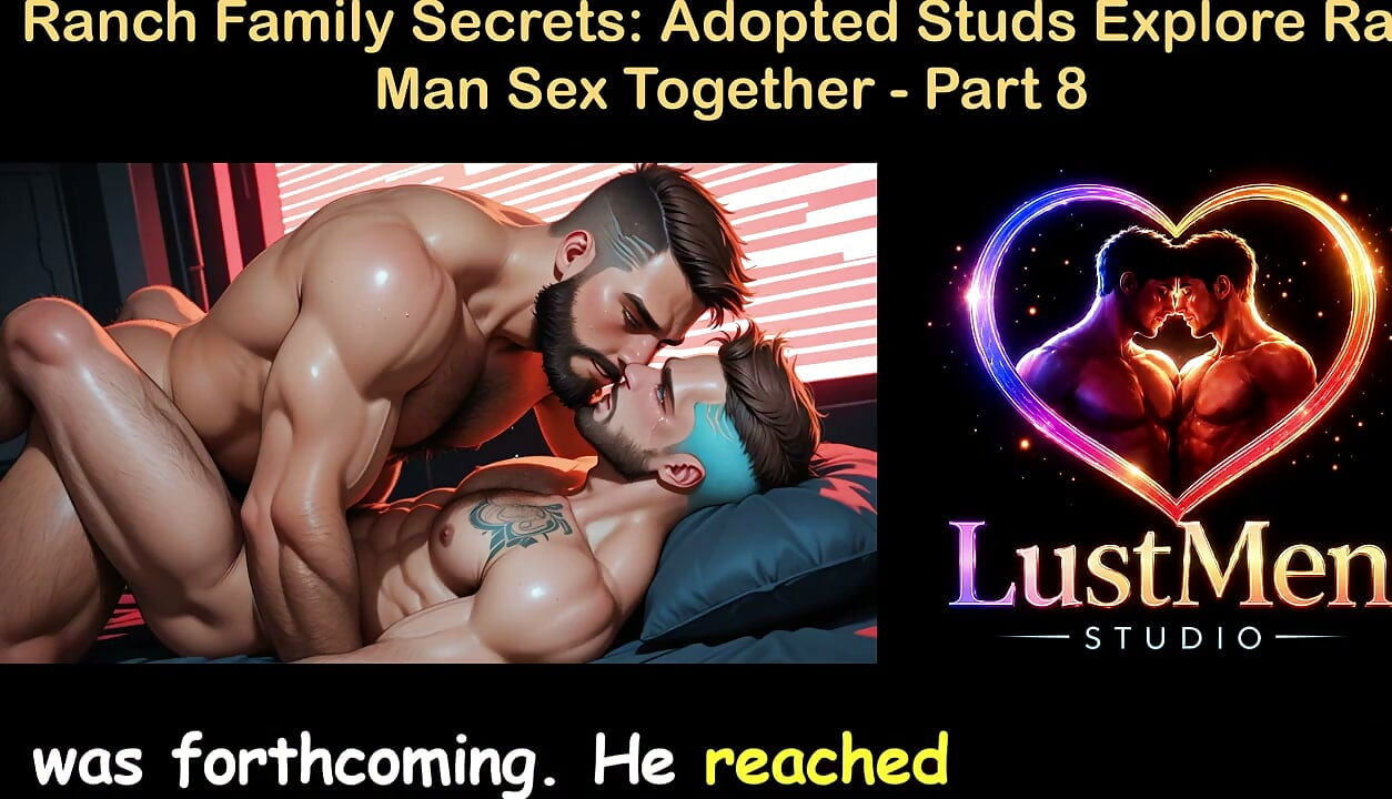 English Audio Gay Sex Story - Ranch Family Secrets: Adopted Studs Explore Raw Man Sex Together - Part 8