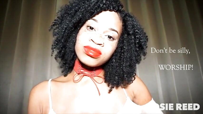 Get Over Yourself, Bow Down & Pay- Financial Dominatrix Goddess Rosie Reed Orders All Men to Stop and Worship