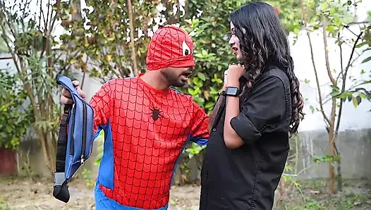 Spider man ne star sudipa ko chod chod ke chut faar diya