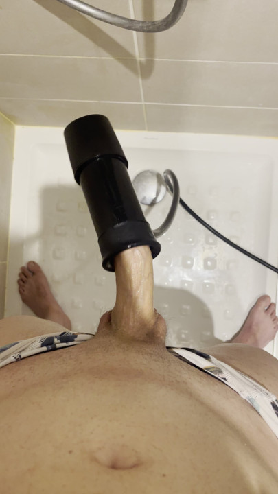 Boy gets milked like a cow