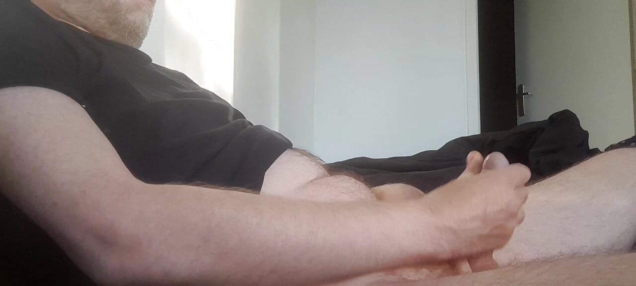 Morning handjob