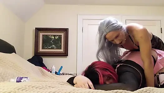 Femboy Fucking Redhead Trans Woman Raw - Compilation 4