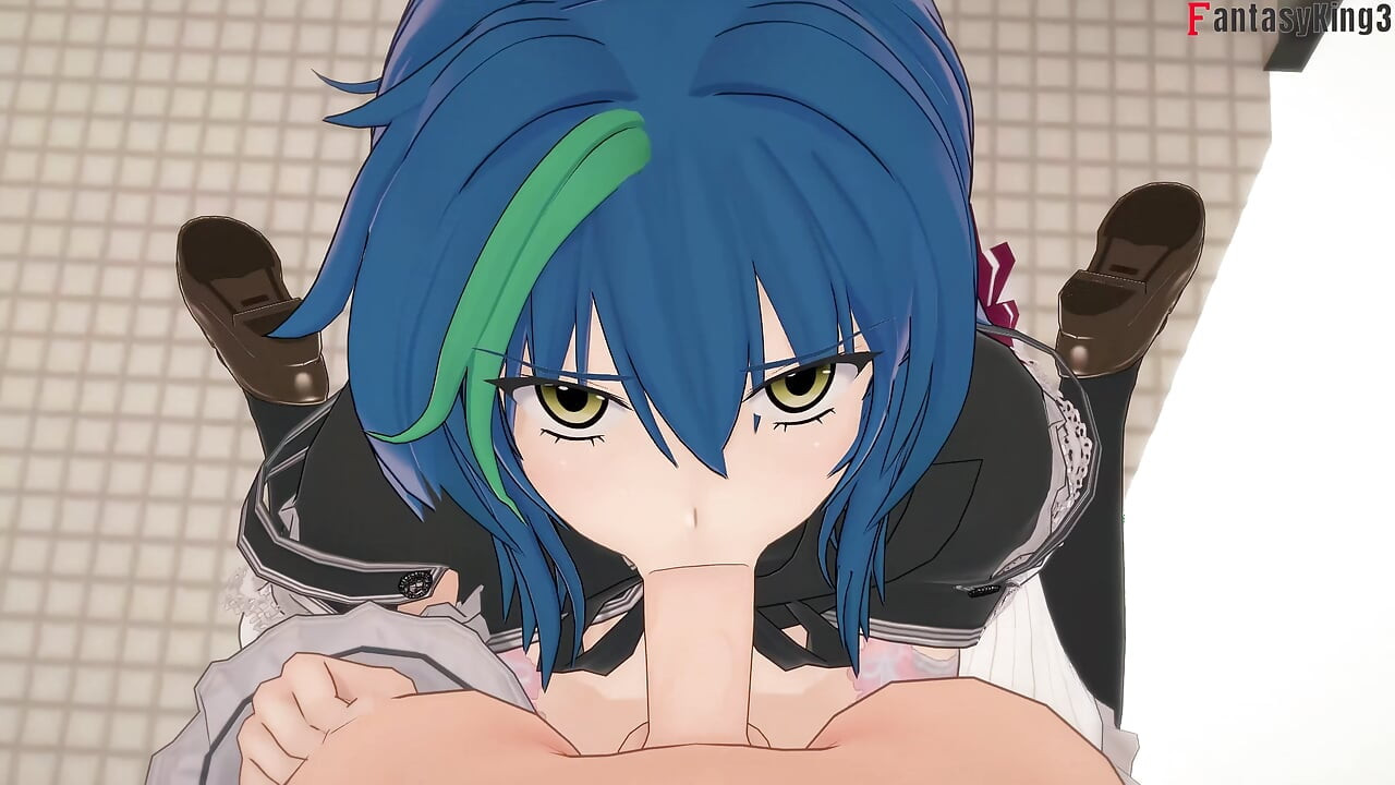 Xenovia and Issei fucks in the bathrooms, Rias finds out - DXD NTR Madness Series