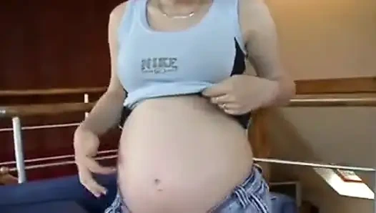 Pregnant girlfriend needs his hard cock