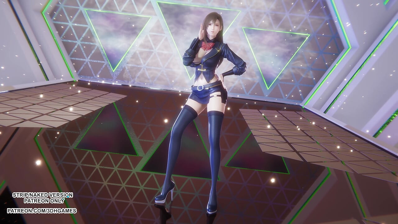 MMD CHUNG HA - algorithmus tifa heiß kpop tanz final fantasy unzensiert 4K 60FPS