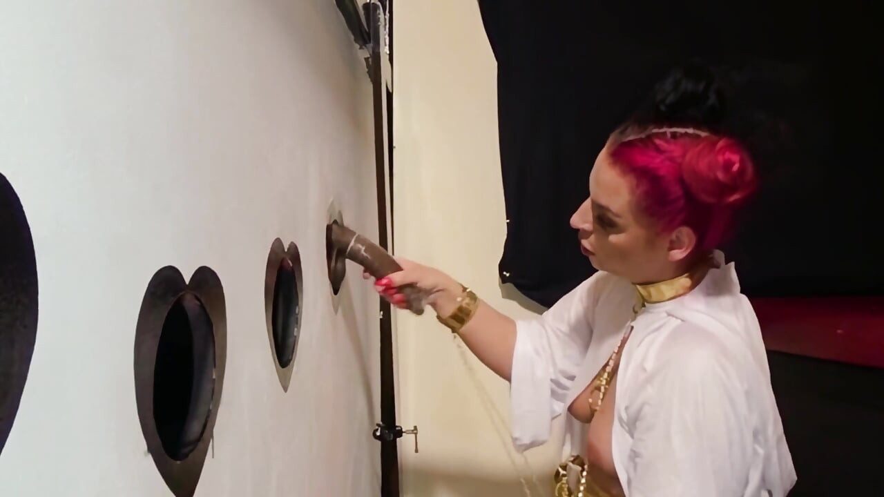 Cheri Pi - Double Feature - Latex Fuck & Suck - 3 Glory Hole Scenes