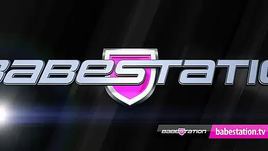 BABESTATION - Glamourous Blonde April Paisley Fucks In Her Dress