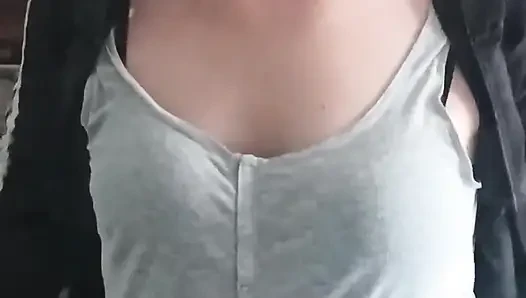 Real Homemade Wife Workout and Sucking Big Cock on Her Knees Cum in Mouth