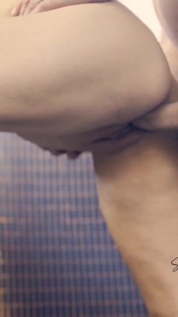 Thrilling moment from "Banging in Barcelona. Pussy and ass massage leads to fucking in many positions cum cover tits on the"