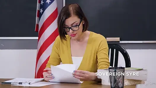 Stepmommy's Girl - Hot MILF Teacher Sovereign Syre Pleases Sexually Frus...