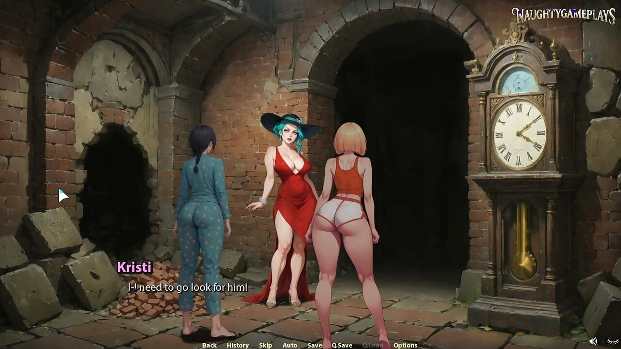 Erection In Front of Sexy Hot Girls - Moonripple Lake 07 By BCG 3D Hentai Porn Game