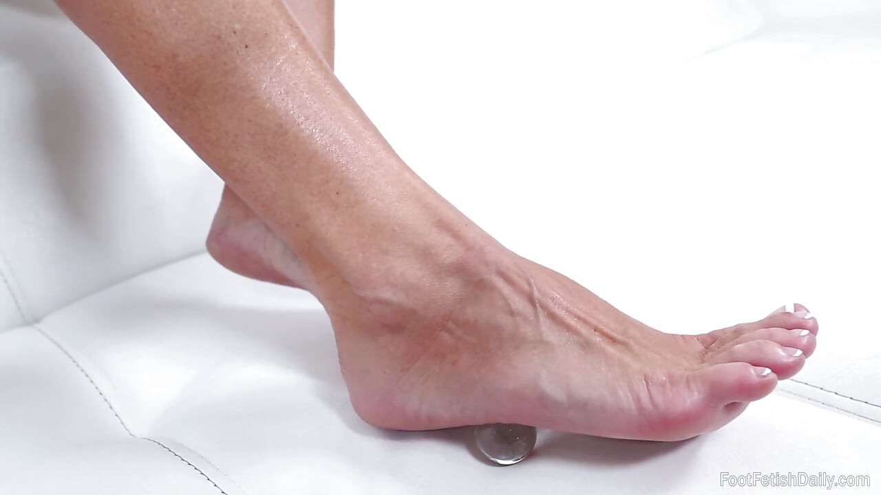 India Summer crystal balls foot play