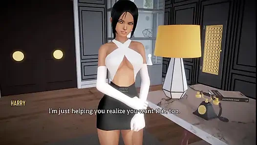 Grober fick mit einer schönen dame auf der party EINMAL IM LEBEN