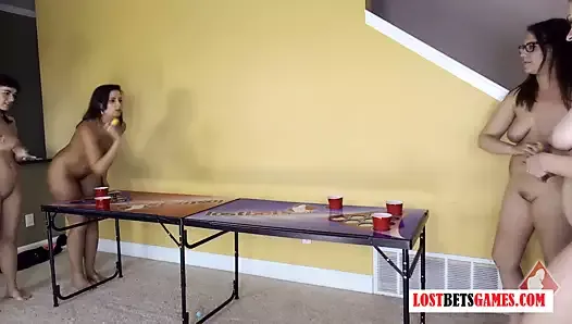 Ever heard of Strip Beer Pong? Now you have!