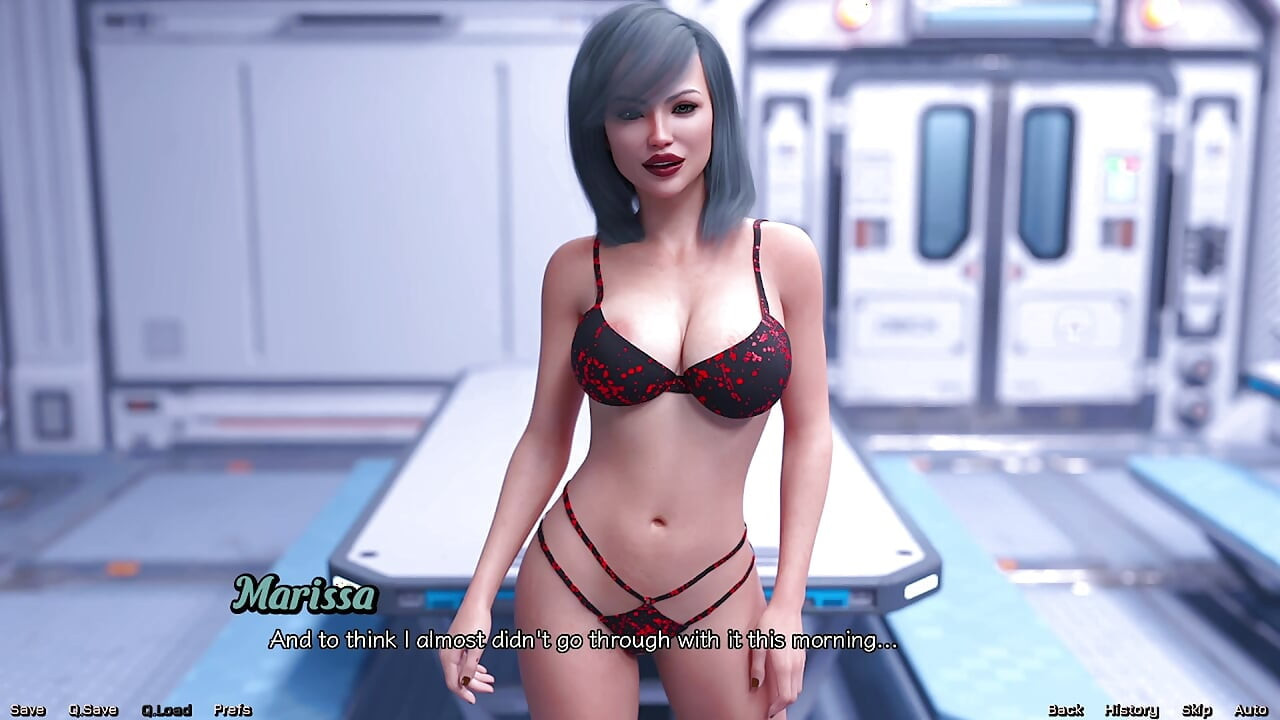 Stranded In Space 192 - 巨乳ストリッパーのミルフがメッシュホールで激しい顔のセックスを受ける