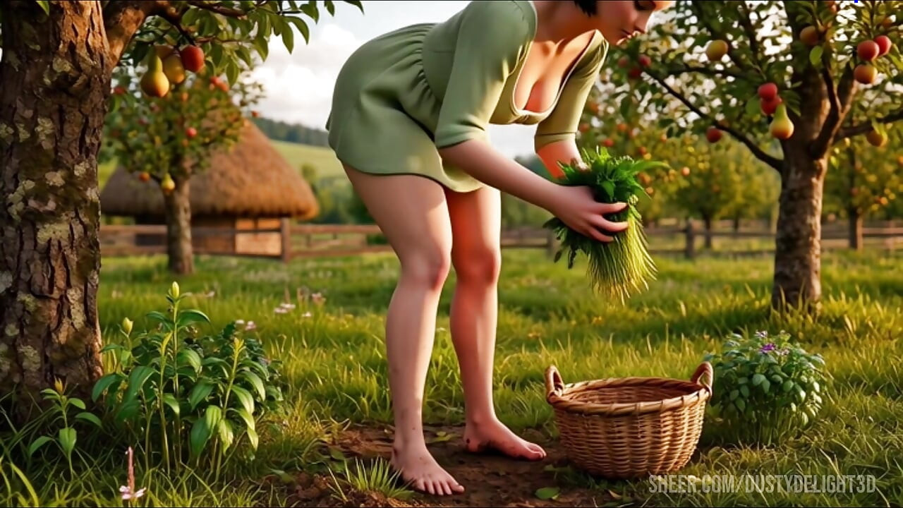 डॉन की कोमल फसल - स्कैंडिनेवियाई किसान पत्नी अपने प्यार का इंतजार कर रही है (एआई द्वारा बनाई गई)