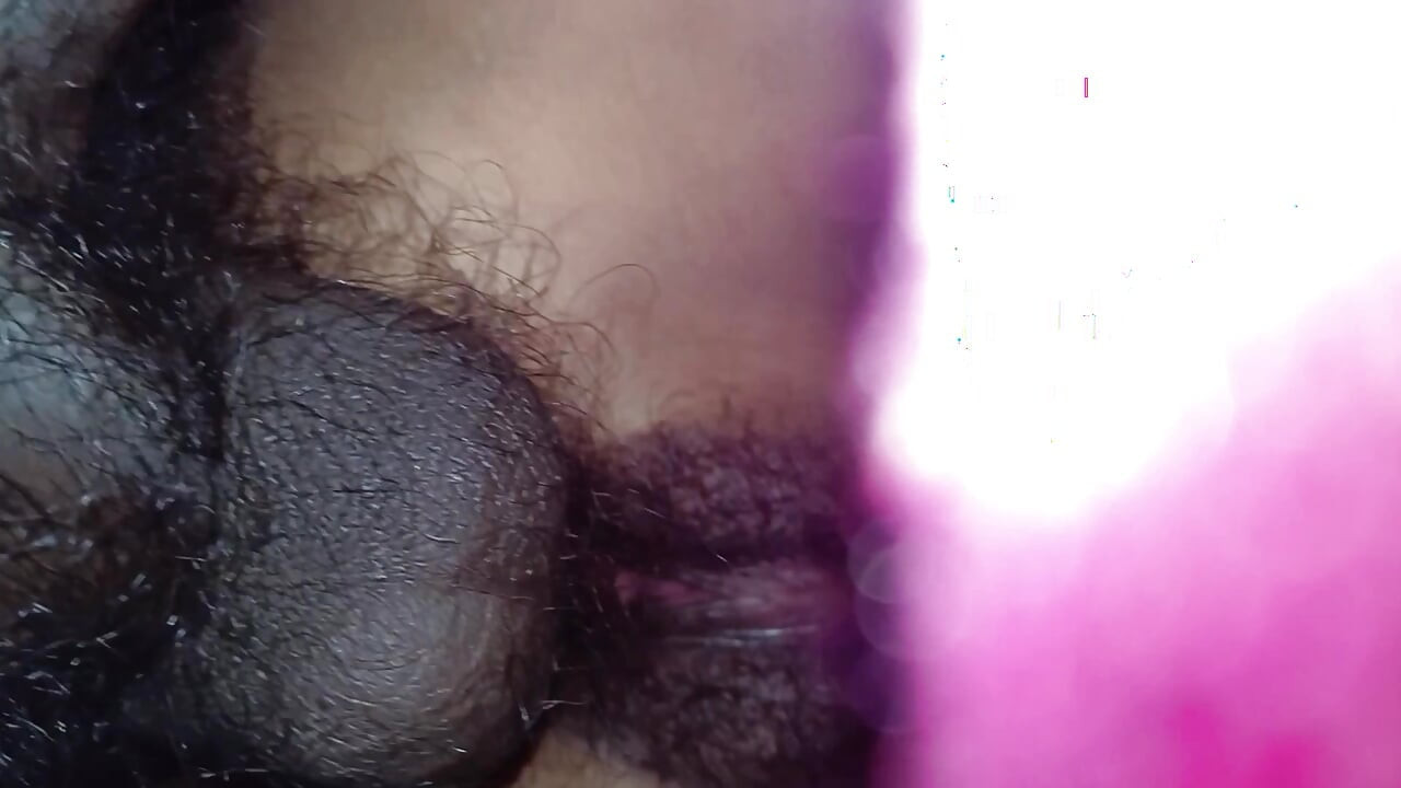 See how the husband stretched his beautiful wife's pussy by fucking her in doggy style.