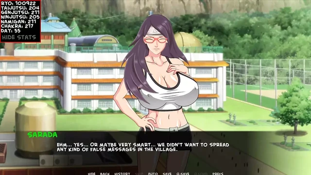 Sarada Training V2.2 Part 9 Get Back to Work by Loveskysan69