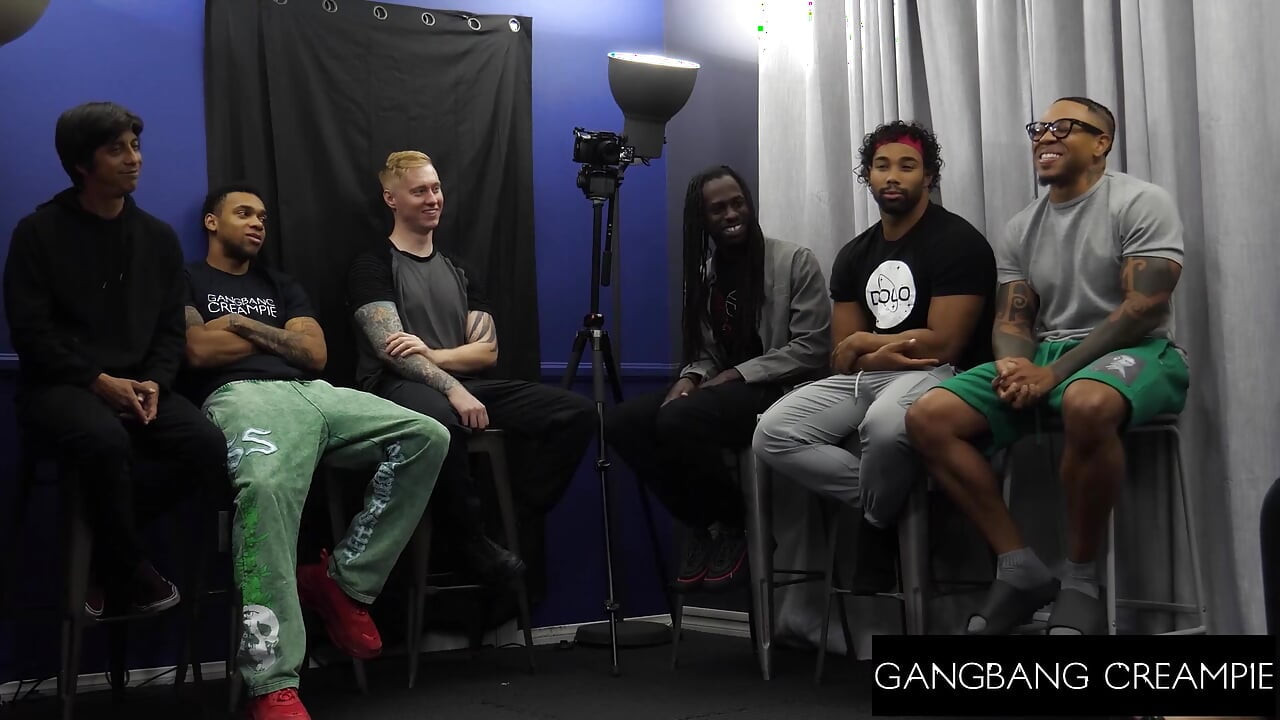 GANGBANG-CREAMPIE - latina raven reverie nimmt creampies in hartem gangbang