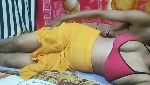 Hot sister-in-law romanced with brother-in-law on the second day of the wedding night, then brother-in-law fucked and chut ka pani nikal kiya