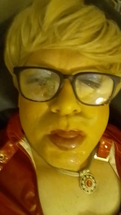 Sperm on the face
