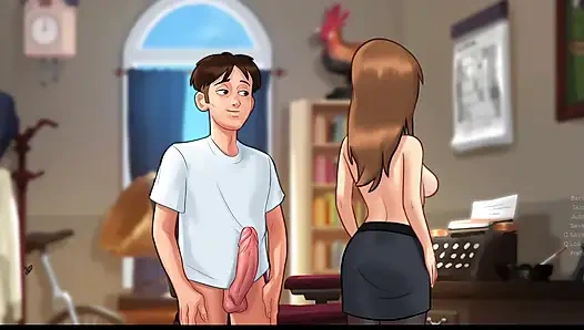 Yaz mevsimi efsanesi darkcookie tarafından bölüm 28 - yarağa aç olgun orta yaşlı seksi kadın büyük canavar yarağını seviyor