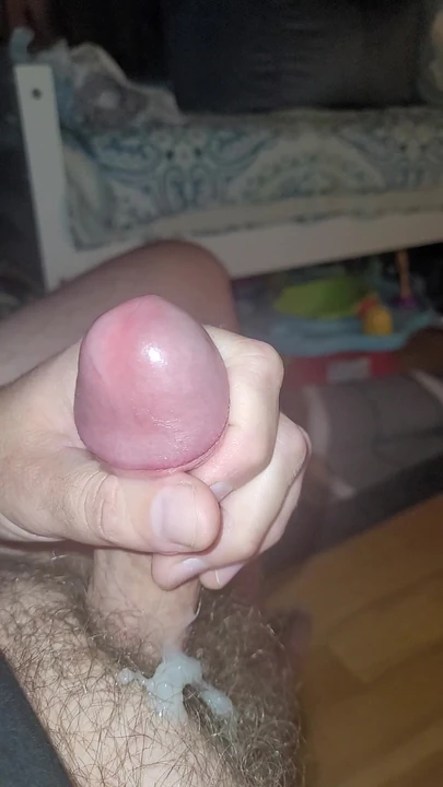 Solo boy Edging cumshot