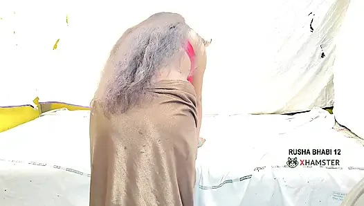 Anal seks güzel Hintli bangla köyü yenge zar zor anal sikişiyor