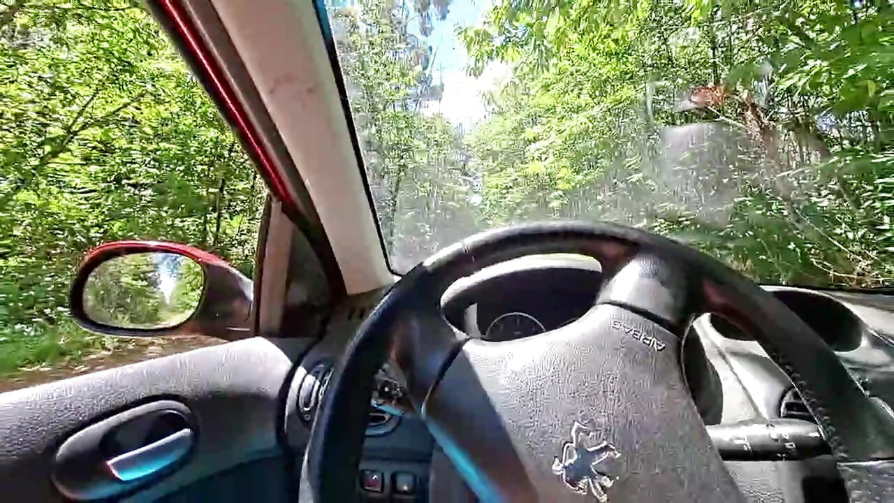 Cumshot on the windshield, remi06cam4