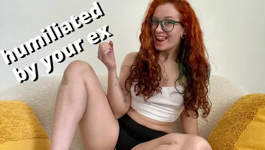ex gf catches you fucking your ass and humiliates you while you jerk off - full video on Veggiebabyy Manyvids