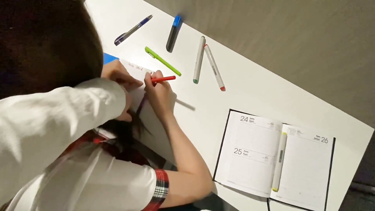 A Classmate Helped Me Do My Homework Until He Inserted His Dick Into Me
