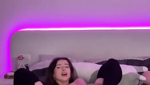 Adrianna Savu gets clothed up in school-girl garbs and dances without pa...